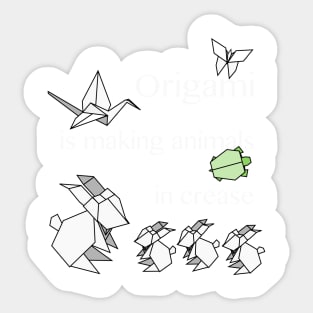 Origami Sticker